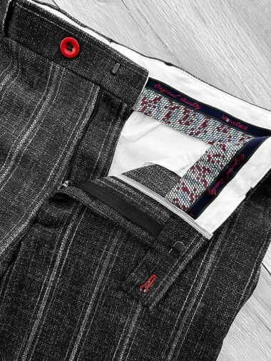 Tinuta barbati smart casual Pantaloni + Camasa + Curea Piele H 12654 E